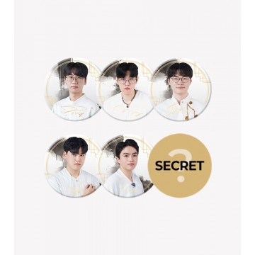 2025 T1 Worlds Player Pin Button Set